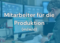 Mitarbeiter für die Produktion